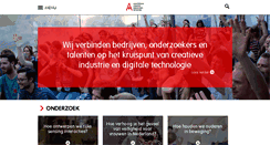 Desktop Screenshot of amsterdamcreativeindustries.com